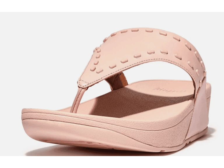 FitFlop Lulu Rubber-Stud Toe Post Sandals - Image 1
