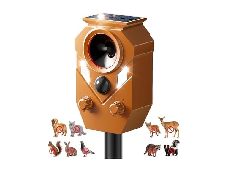 Soxayu Solar Ultrasonic Animal Repellent - Image 1