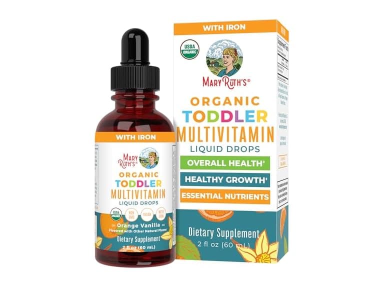 MaryRuths Organics Toddler Multivitamin Drops 2oz - Image 1