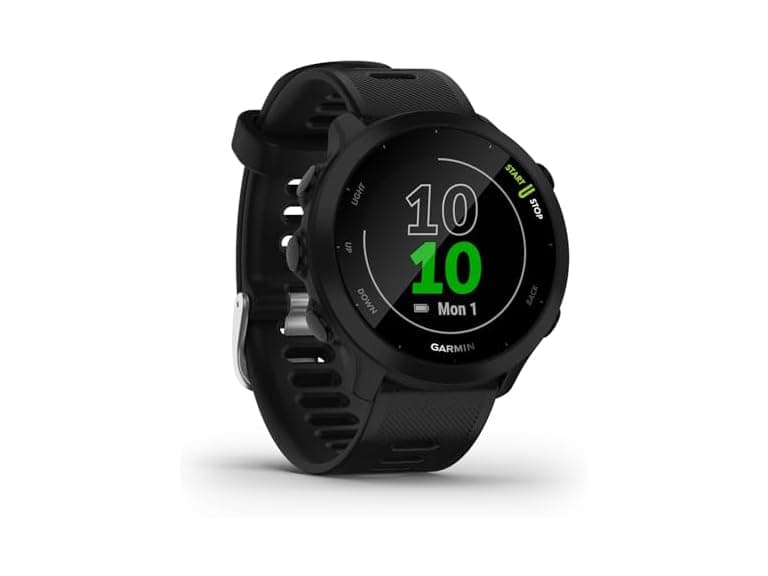 Garmin Forerunner 55 GPS Running Smartwatch, Black (Open Box) - Image 1