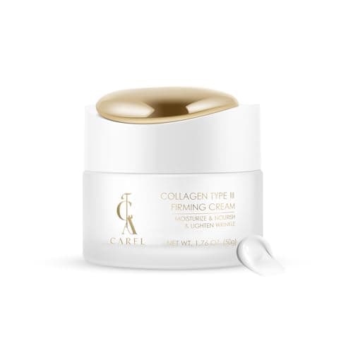 CA CAREL Peptides Collagen Firming Cream, Face Moisturizer with Advanced Peptide Complex and Ceramides for Skin Elasticity - Image 1