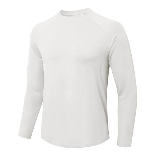 MeetHoo Long Sleeve Workout Shirts for Men Moiture Wicking T-Shirt Quick Dry Athletic Active Tees - Image 1