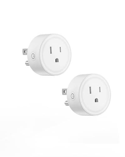 DOITING Smart Home WiFi Outlet with Remote Control & Timer Function - Compatible with Alexa,Wireless 2.4GHz Network - Smart Outlet for Easy Home Automation & Energy Saving(2 Pack) - Image 1
