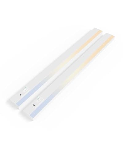 Ensenior 32 Inch Hand Wave Motion Sensor LED Under Cabinet Lighting with Hardwired or Plug-in Installation, Dimmable Under Counter Lights with 2.4G Wireless Control for Kitchen, 5CCT, 120V, 18W 1100LM - Image 1