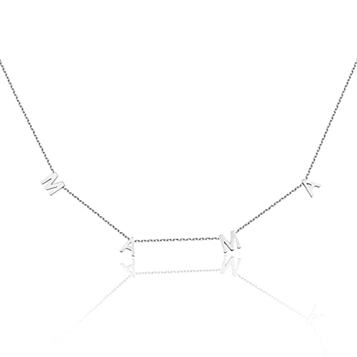 SINYARS Mom Necklace 18K Mama Necklace for Mothers Day Gifts Women,18K Gold Dainty Necklace for Women Jewelry Necklace Gifts for Grandma, Gold Plated, - Image 1