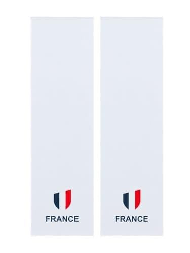 Cooling Towels for Neck and Face, 2-Pack Sports Cooling Towels for Hot Weather, World Cup 2026 France, Microfiber Cooling Towel Instant Cool Ultra Soft Lightweight for Baseball Soccer Gym Yoga Golf