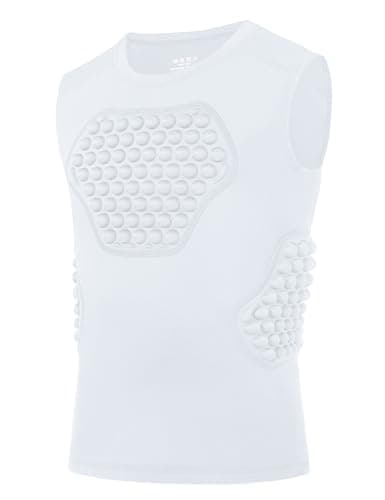 Roadbox Baseball Chest Protector Youth, Padded Compression Shirt Heart Guard Sternum Rib Gear for Football Softball Lacrosse - Image 1