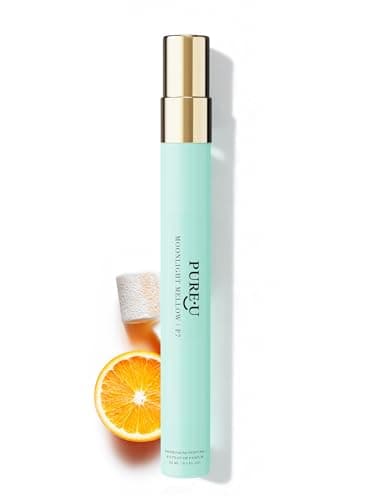 PUREU Pheromone Perfume for Women - Long Lasting Bright Orange Neroli & Sweet Marshmallow Scent, Extrait de Parfum Spray Oil, Travel Size Playful Party & Brunch Fragrance, 0.41 fl oz (12ml) - Image 1