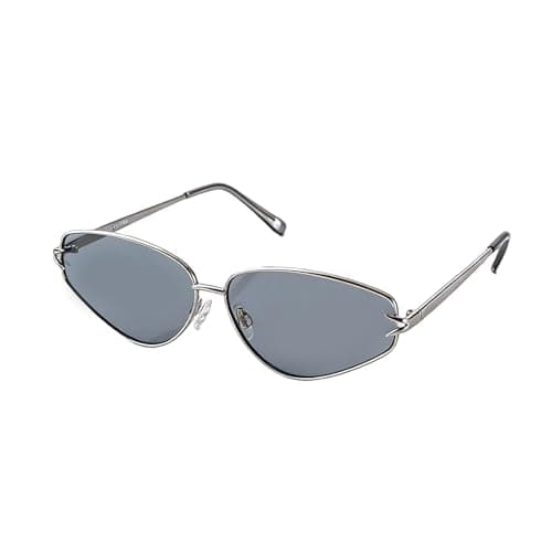Vylenxio Y2K Narrow Cat Eye Sunglasses for Women Men, 90s Vintage Futuristic Metal Frame, UV400 Shades, VY5807 - Image 1