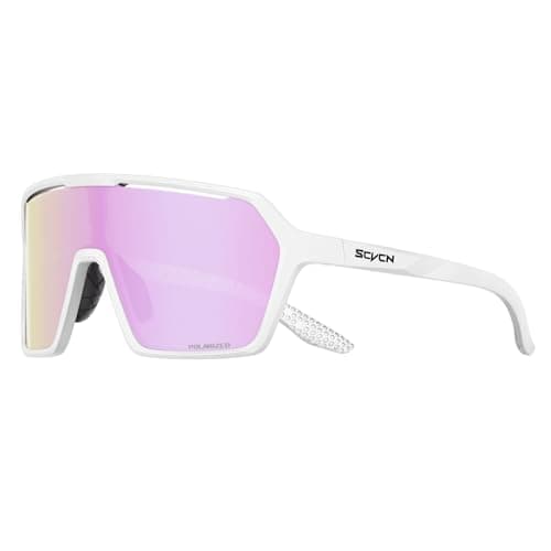 SCVCN Polarized Baseball Sunglasses for Men Women Small Face Cycling Fishing Bike Sports Sunglasses UV400 Protection