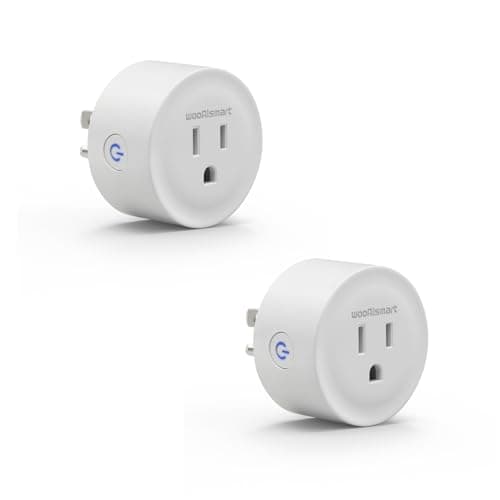 wooaismart Smart Plug, WiFi Plugs Work with Alexa & Google Assistant, Smart Outlet with Timer & Group Controller, WiFi Outlet for Home, No Hub Required, ETL & FCC Certified, 2.4GHz WiFi, 16A, 2 Pack - Image 1