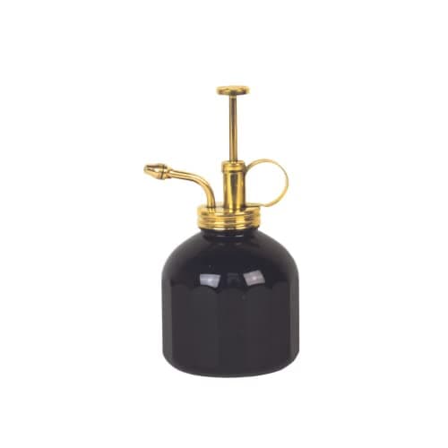 Modern Sprout Plant Mister, 8 oz Indoor Watering Can, Aesthetic Plant Sprayer & Water Mister Spray Bottle, Garden Watering Can for Seed Starting, Vintage-Inspired Gift for Father's Day - Black - Image 1