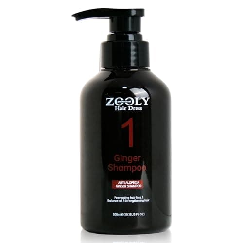 ZOOLY PROFESSIONAL Ginger Shampoo 10.15 Fl Oz- Anti Hair Loss, Salon Level Scalp Care for Men and Women - Image 1