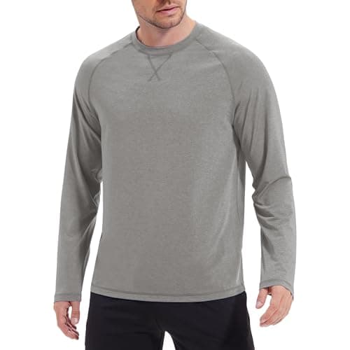 Men’s Rash Guard Swim Shirt UPF 50+ Sun Protection Quick Dry Short Sleeve UV Swim Top for Surfing Swimming Beach - Image 1