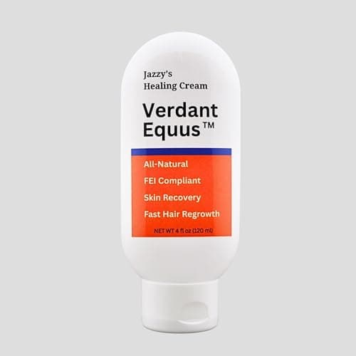 Verdant Equus Jazzy’s Cream for Horses | Fast-Acting Equine Skin Support | Wound & Rain Rot & Irritated Skin Care - Image 1