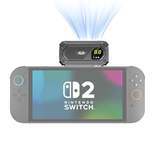 Saitake Cooling Fan for Nintendo Switch 2,Rapid Cooling,Two-Speed Adjustable,Real-Time Temperature Monitoring (Some Wind Noise During Operation and The Case Needs to Be Removed When In Use!) - Image 1