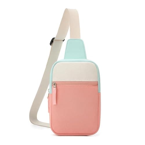Sveter Fanny Pack Purse Birthday Gifts for 8 9 10 11 12 Year Old Teen Girls, Girl Fashion Gifts for Tween Girls Kids Crossbody Bag, Adjustable Sling Bag Preppy Trendy Stuff Dorm Travel Essential - Image 1