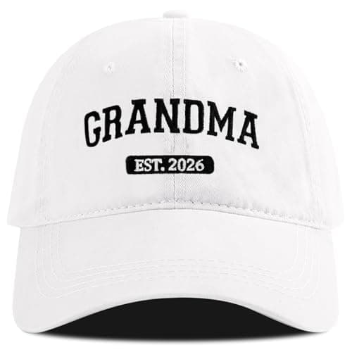 FUIPET Grandma Hat 2026, Promoted to Grandma Gifts, Pregnancy Announcement for Grandmother Hat, First Time Grandmother Gifts - Image 1
