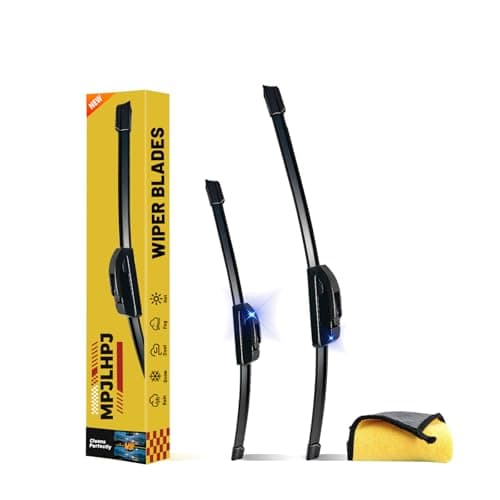 26"+ 17" Windshield Wiper Blades (Set of 2), OEM Quality All-Season Windshield Wipers, Replacement for Honda CR‑V 2017‑2022, Nissan Rogue 2014‑2023, U/J Hook - Image 1
