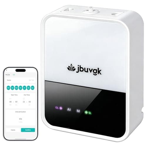 Smart Waterless Essential Oil Diffuser- HVAC System,2200 Sq.Ft Whole House & Aromatherapy Diffuser,App Control,400mL Hotel Collection Diffuser,Customisable Operating Modes for Office Home Large Room - Image 1