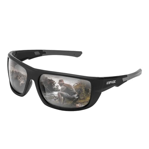 KAPVOE Polarized Sports Sunglasses for Men Women Youth Baseball Fishing Cycling Running Motorcycle Glasses UV400 K2403 - Image 1