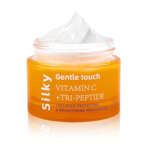 Vitamin C + Peptide Brightening Moisturizer | 3% Stabilized Vitamin C & Multi-Peptide Complex | Hydrating Anti-Aging Face Cream for Radiance, Firmness & Wrinkle Repair | Vegan, Fragrance-Free, 1.7 oz - Image 1