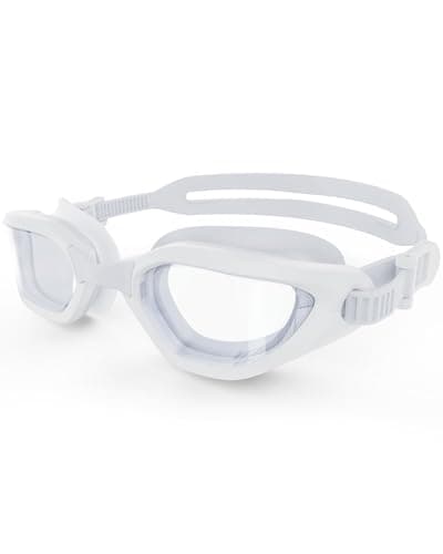 OLANRUN Kids Swim Goggles, Pool Swimming Goggles for Age 6-14 Kids Boys Girls, Anti-Fog, Anti UV, No Leakage, Clear Vision