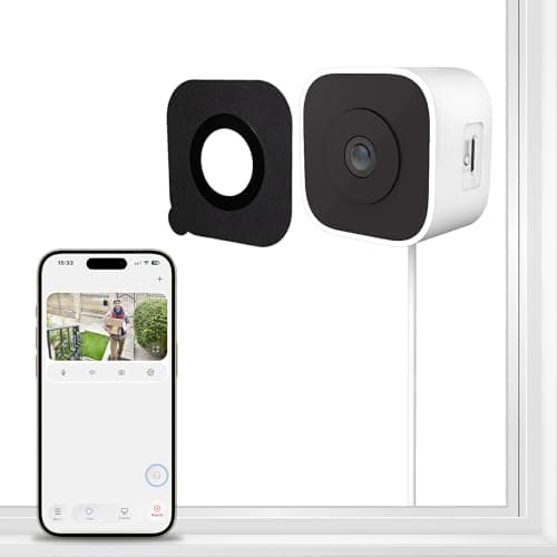 3MP 2K Window Camera, Indoor Camera for Home Security with Full-Color Night Vision, AI Human/Pet/Vehicle Detection, 24/7 Recording, 2-Way Audio, 5GHz & 2.4GHz WiFi Cloud/SD Storage, Easy Install - Image 1