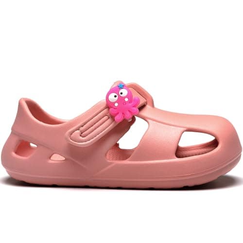 SC TBYF Splash Sandals for Toddlers Water Shoes For Baby Girls Boys Children Closed Toe Quick Drying Soft Lightweight EVA Anti-Slip Waterproof Unisex Beach Toddler Sandal for Little Kids - Image 1