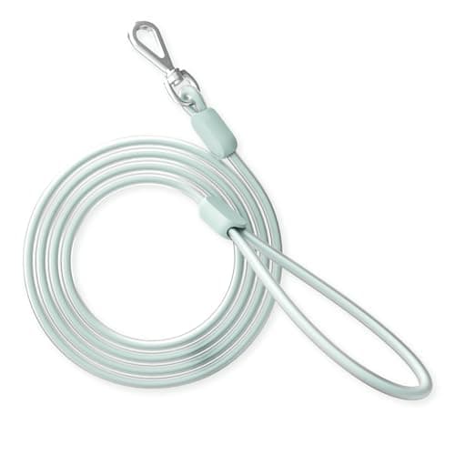 Hello.it Waterproof Dog Leash 4.92 FT, Odor-Proof PVC Pet Training Lead for Small/Medium/Large Breeds Up to 165 Lbs, No Pull Comfortable Rope for Dog Walking with 360° Swivel Clip Tangle-Free, Green - Image 1