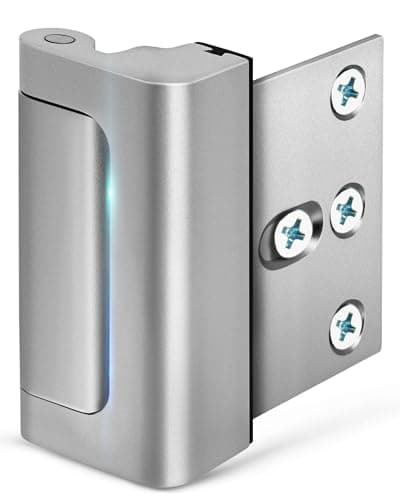 EverPlus Home Security Door Lock for Kids Safety, Childproof Reinforcement Latch for Front Door Withstand 800 lbs for Inside Swinging Doors, Upgraded Metal Child Safety Lock Defend Home - Image 1