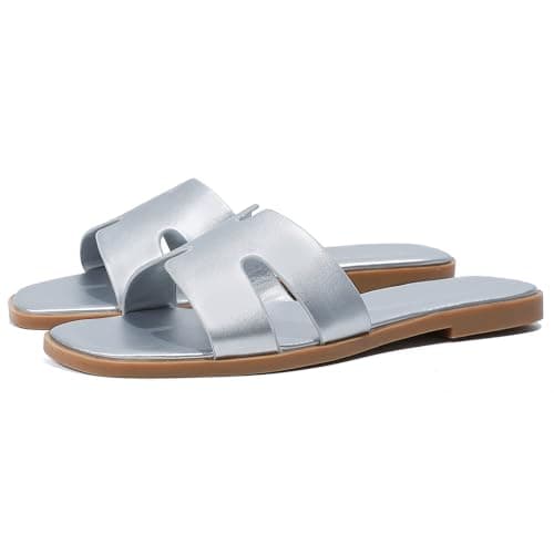 Stratuxx Kaze Open Toe Flat Dress Sandals Womens Slides Comfortable Summer Cute Beach Sandals for Women 2026 - Image 1