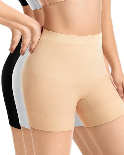 ForeverShaper Shapewear Tummy Control Seamless Slip Shorts for Under Dress Breathable Anti Chafing Shaper Shorts for Women - Image 1