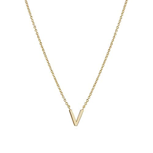 Hayopi Dainty Pearl Necklaces for Women,Trendy 20K Gold Plated Handmade Pendant Necklace Simple Pearl Choker Necklaces - Image 1