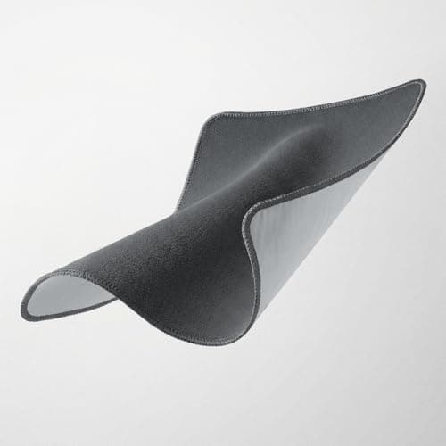 MontVoo Ultra Thin Bath Mat, Super Absorbent Bathroom Mat, Quick Drying Bath Rugs for Bathroom, Machine Washable Non-Slip Bathroom Rug Front of Bathtub, RV, Shower Room, Sink, (17x24,Dark Grey,2Pack) - Image 1