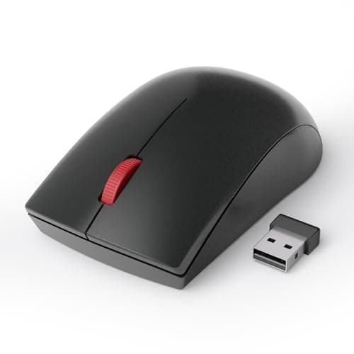 wegear USB Mouse WL150, Wireless Mouse for Laptop PC Mac, 2.4G Nano USB-A Ambidextrous Cordless Mouse, 1,000 DPI Ergonomic Portable Optical Computer Mice for Business Travel, Home Office