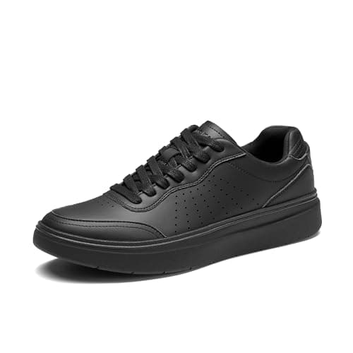 Bruno Marc Men's Fashion Dress Sneakers Casual Tennis Shoes, All-Day Comfort Breathable Lightweight Walking Shoes,Size 9,All Black,SBFN26012M - Image 1