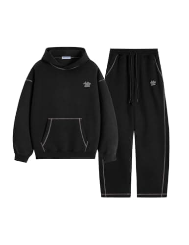 Aelfric Eden 2 Piece Outfits Tracksuit Oversized Hoodie Baggy Sweatpants Sweatsuits