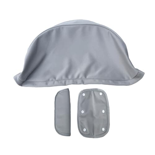Feliliber Stroller Replacement Accessories Canopy, Baby Stroller Sun Shade Compatible with Doona Car Seat & Strollers (Silver Gray)