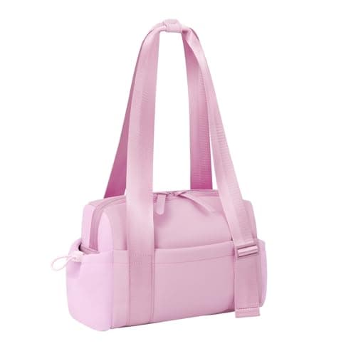 Mini Gym Bag for Women Girls Small Gym Tote Bag with Wet Compartment Waterproof Travel Duffle Bag Cute Workout Sport Bag - Image 1