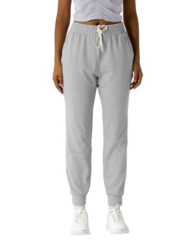 Leapstride Women's Moisture Wicking Jogger Pants for Fitness, Drawstring Waist, Side Pockets, Soft Breathable for Running, Casual Sports - Image 1