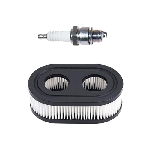 593260 Air Filter with Pre Filter and Spark Plug Fits for B&S 725EX 625EX 575EX 550EX 525EXI Engines, Air Filter Parts for Toro Recycler 22 and Troy Bilt Lawn Mower (2 Pack) - Image 1