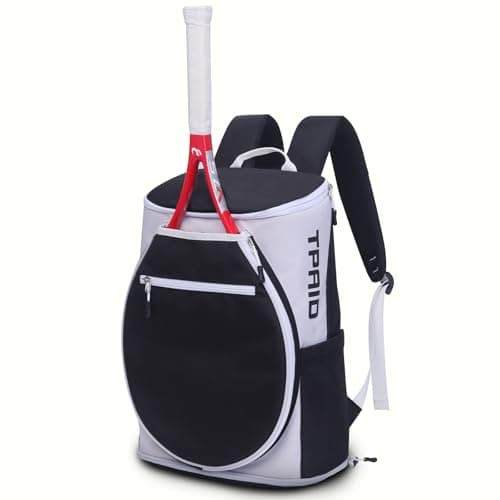 Tennis Backpack, Team Tennis Racket Bag for Men & Women, Sport Bags for Tennis Pickleball Badminton with Shoes Compartment - Image 1