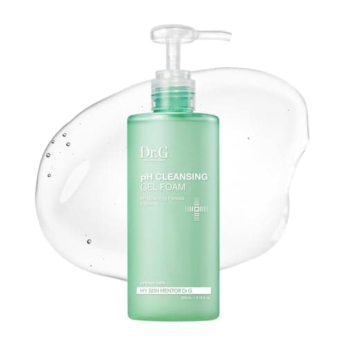 Dr.G pH Cleansing Gel Foam - Everyday Gentle Face Cleanser for All Skin Types - pH-Balanced - Hydrating - Deep Pore Cleansing - Safe for Daily Use on Sensitive Skin - Korean Skincare - 6.76 fl oz - Image 1