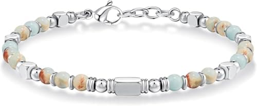 Joyandcelet Bracelets for Women - Beaded Bracelets, Silver Bracelets for Women & Gold Bracelets for Women, Boho Bracelets, Trendy Jewelry Gifts for Lover Mom Friends - Image 1