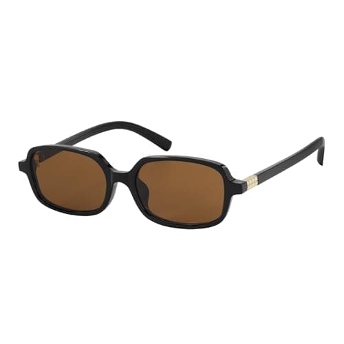 JOOX Retro Rectangular Sunglasses for Women Trendy Small Sun Glasses 90s Vintage Shades UV400 Protection - Image 1