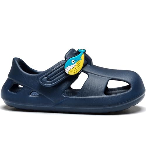 SC TBYF Splash Sandals for Toddlers Water Shoes For Baby Girls Boys Children Closed Toe Quick Drying Soft Lightweight EVA Anti-Slip Waterproof Unisex Beach Toddler Sandal for Little Kids - Image 1