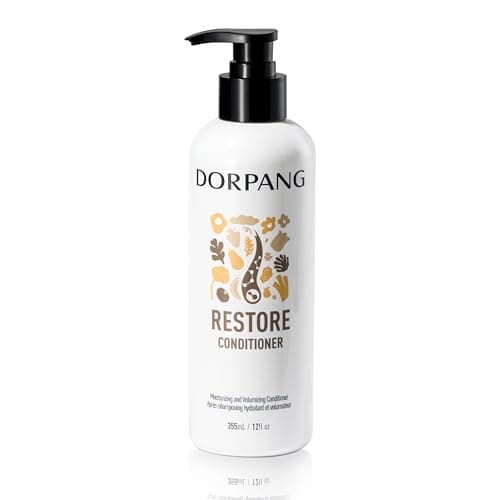 DORPANG Deep Conditioner for Damaged Hair, Hair Mask Keratin Treatment with KeraMatch™, Repairs Split Ends Moisturizing & Volumizing, Lightweight Color Safe Formula 12 fl oz - Image 1