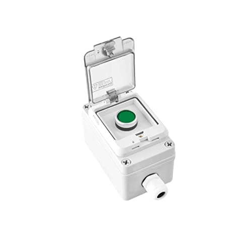 Push Button Box Momentary Green Push Button Station Box - Image 1
