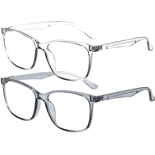 BOSSWIN Blue Light Blocking Glasses Square Fashion Computer/Gaming/TV/Phone-Blue Light Filtering for Men and Women - Image 1